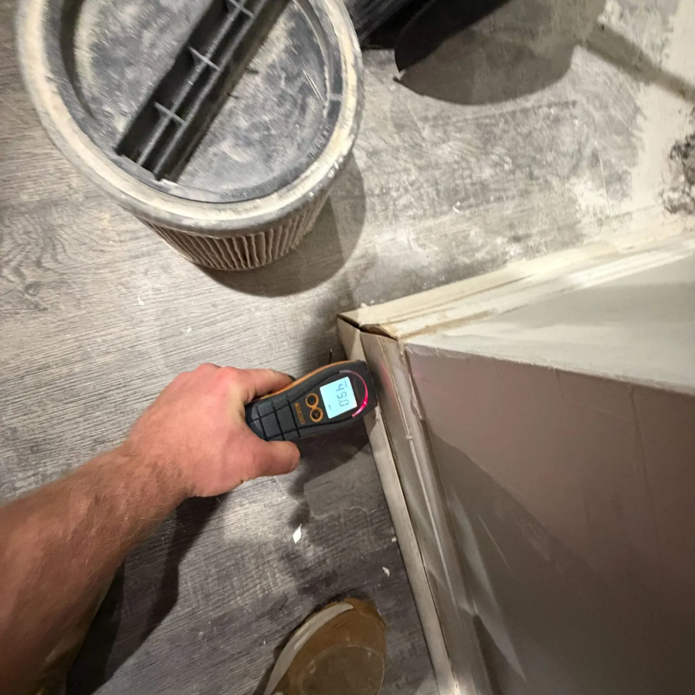 Documented moisture readings in Vigo County, IN